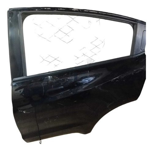 Porta Traseira Esquerda Honda Hr-v C/maçaneta 2015/2019 Traseira Esquerda Preto - Imagem 2
