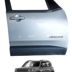 Porta Com Moldura Dianteira Direita Renegade 2016  2025 Dianteira Direita Cinza