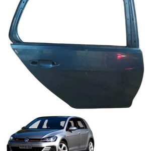 Porta Traseira Direita Golf 2015 2018 Traseira Direita Azul