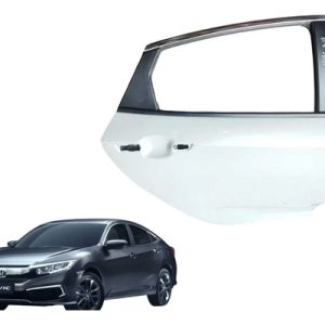 Porta Traseira Direita Honda Civic G10 2017 Á 2022 Original Traseira Direita Branco
