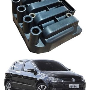 Bobina De Ignição Vw Gol Voyage Fox 1.0 8v G5 G6 6 Pinos