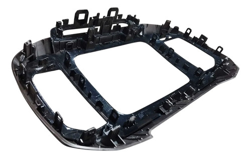 Moldura Central Multimidia 1704387x Fiat Toro 2017 2018 Marrom-claro - Imagem 5