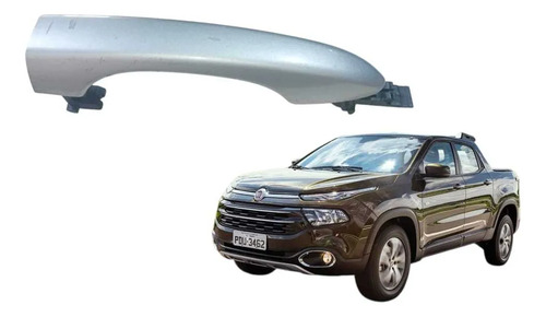 Macaneta Externo Tras Dir Fiat Toro 2016/22 100240493 Cinza Traseira