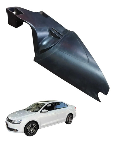 Moldura Retrovisor Direito Vw Jetta 2012 2013 2014 5c6837974 Preto