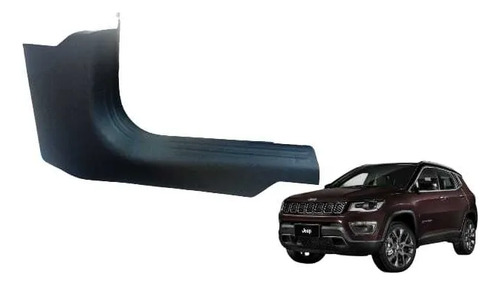 Acabamento Soleira Interna Direita Jeep Compass 2020 Preto