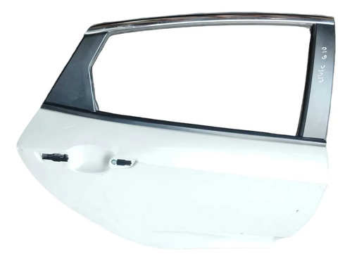 Porta Traseira Direita Honda Civic G10 2017 Á 2022 Original Traseira Direita Branco - Imagem 2