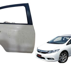 Porta Traseira Direita  Honda Civic 2012/2016 Traseira Direita Branco