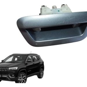 Tampa Maçaneta Porta Malas Jeep Grand Cherokee Preto Carbon