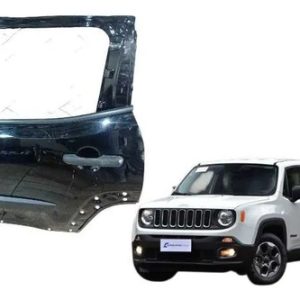 Porta Traseira Esquerda Jeep Renegade 2016/2021 Traseira Esquerda Preto