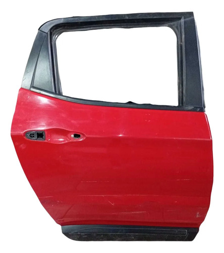 Porta Traseira Direita Fiat Toro 2016/2025 (amassados) Vermelho - Imagem 3