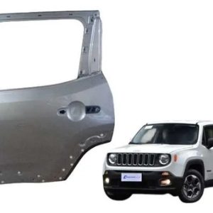 Porta Traseira Esquerda Jeep Renegade 2016/2025 Traseira Esquerdo Cinza