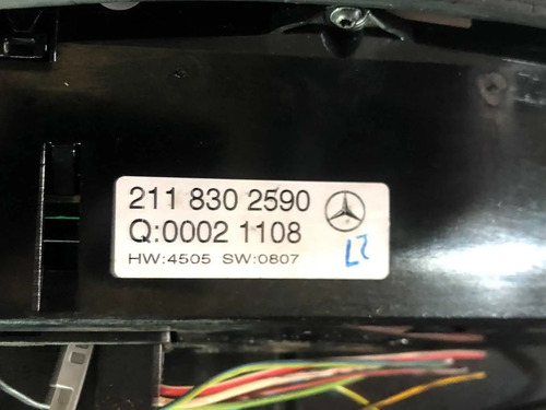 Comando Ar Condicionado /difusor Central Mercedes E350 2008 - Imagem 5