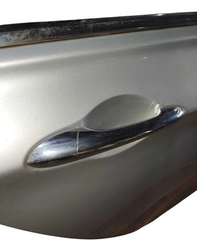 Porta Traseira Direita C/maçaneta Hyundai Sonata 2010/15 Traseira Direita Prateado - Imagem 3