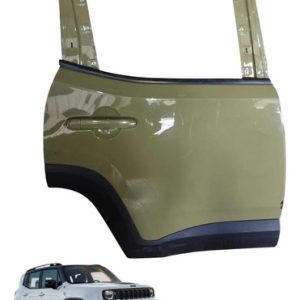 Porta Traseira Direita C/maçaneta Jeep Renegade 2016 A 2025 Traseira Direita Verde-limão