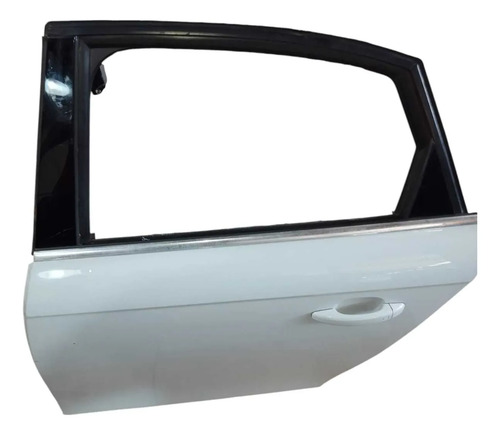 Porta Traseira Esquerda C/maçaneta Audi A4 2012 2016 Traseira Esquerdo Branco - Imagem 2