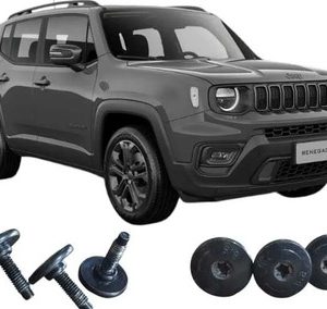 Kit Parafusos Fixação Grade Diant. Jeep Renegade 2016-2024
