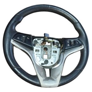 Volante Direcao Comando Cruze Gm 2012-2016 95459394 Preto