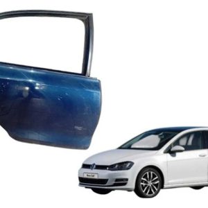 Porta Traseira Direita C/maçaneta Golf 2014/2018 Traseira Direita Azul