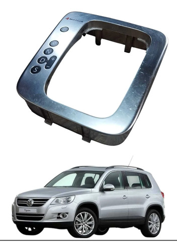 Moldura Alavanca Câmbio Volkswagen Tiguan 2011 -13035