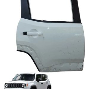 Porta Traseira Direita Jeep Renegade 2016 À 2025 Traseira Direito Branco