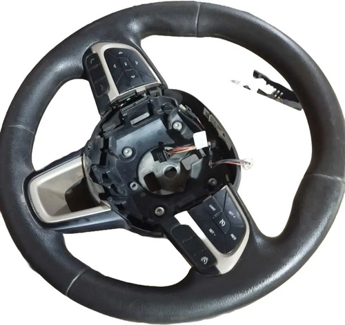 Volante Direção Jeep Renegade 2016 2017 2018 2019 100228637 Preto - Imagem 2