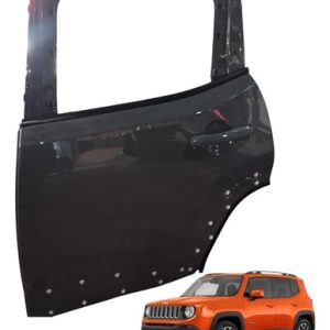 Porta Traseira Esquerda C/maçaneta Jeep Renegade 2016 À 2025 Traseira Esquerdo Cinza