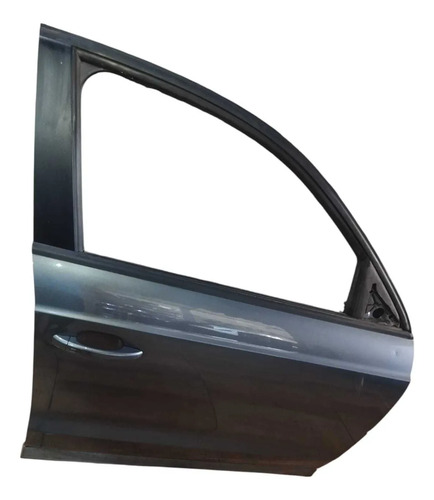 Porta Dianteira Direta Cmaçaneta E Moldura Audi Q3 2014/2018 Dianteira Direita Cinza - Imagem 2