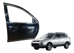 Porta Dianteira Direita Vera Cruz 2010/2015 Prts Danificada) Dianteira Direita Preto
