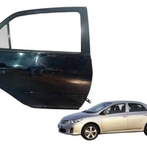 Porta Traseira Direita Corolla 2009/2014 Traseira Direita Preto