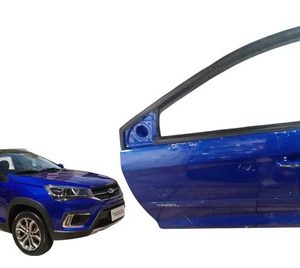 Porta Dianteira Direita Tiggo 2 2018/2025 Dianteira Direita Azul
