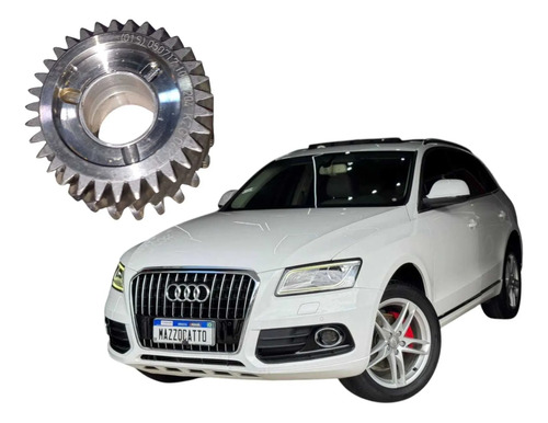 Engrenagem Eixo Balanceador Audi Q5 2.0 2014/2018 06h103488 Preto