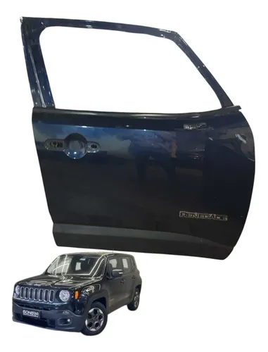 Porta Dianteira Direita Renegade 2016 2018 2020 2024 2025 Dianteira Direita Azul-escuro