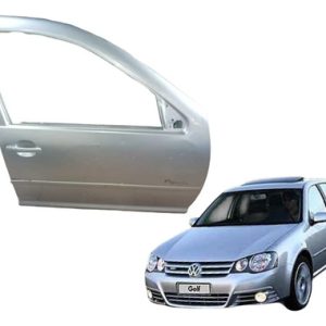 Porta Dianteira Direita Golf 2008/2013 Dianteira Direita Prateado