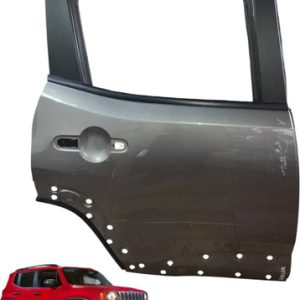 Porta Traseira Direita Jeep Renegade 2016 À 2025 Traseira Direita Cinza-escuro