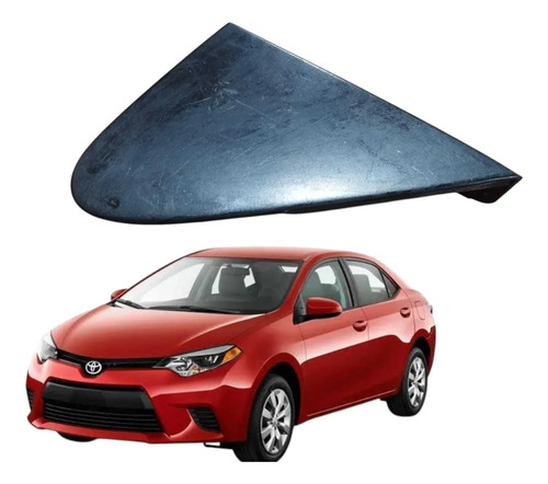 Acabamento Paralama Retrovisor Direito Corolla 2009 A 2014 Preto