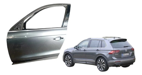 Porta Dianteira Esquerda Tiguan 2020 Dianteira Esquerda Azul