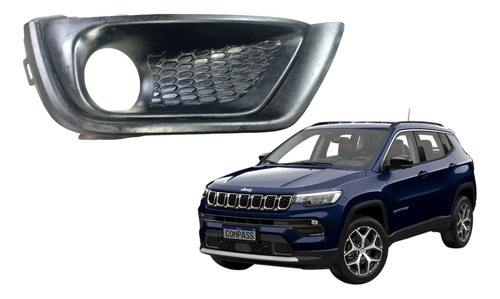 Moldura Milha Direito Compass 2016/25 53283053 Preto Direito