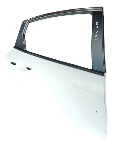 Porta Traseira Direita Honda Civic G10 2017 Á 2022 Original Traseira Direita Branco - Imagem 5