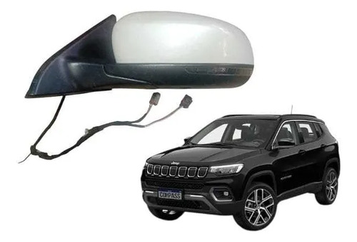 Retrovisor Esquerdo Jeep Compass 2016/2021