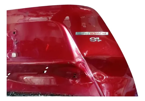 Tampa Traseira New Fiesta 2011/2017(amassado) Vermelho - Imagem 3
