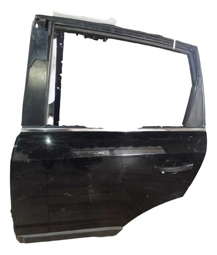 Porta Chevrolet Captiva Traseira Esquerda 2009 A 2015 Traseira Esquerda Preto - Imagem 2