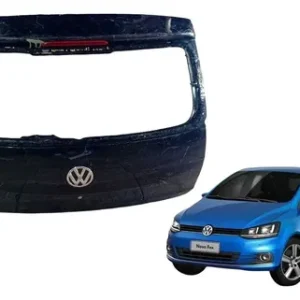 Tampa Traseira Volkswagen Fox 2015/20 Preto