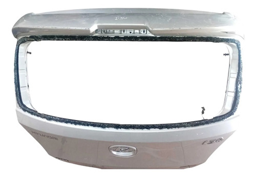 Tampa Traseira Hyundai I30 2009/2012 Prateado - Imagem 3