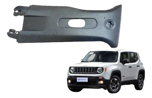 Acabamento Coluna Esquerdo Jeep Renegade 2015 2021 Preto
