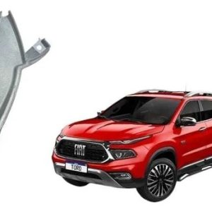 Acabamento Direito Churrasqueira Fiat Toro 2016-2023 Preto Liso
