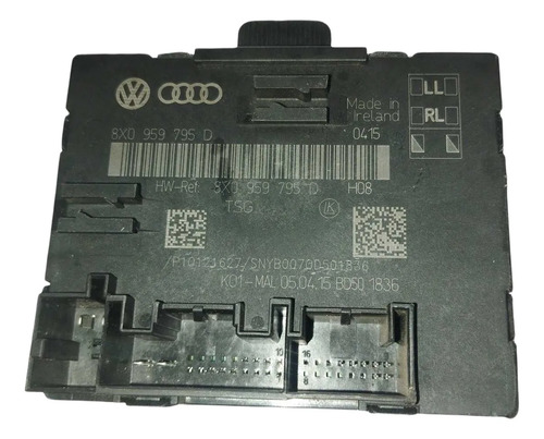 Módulo Porta Traseira Esquerda Audi A1 1.4 2013 8x0959795d Preto - Imagem 4