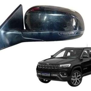Retrovisor Esquerdo Jeep Compass 2016/2023 5 Fios