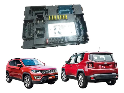 Caixa Fusível Módulo Bcm Jeep Compass 2017/2021 Diesel Preto