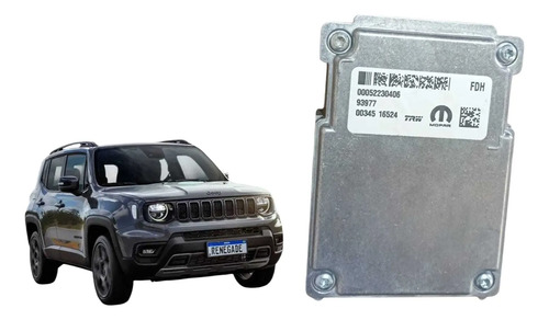 Módulo Câmera Frontal Jeep Renegade 2022 2025 00052230406 Prateado