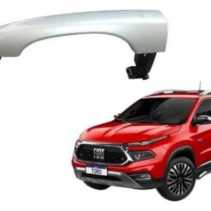 Maçaneta Externa Dianteira Esquerdo Fiat Toro 2017 2022 Prateado